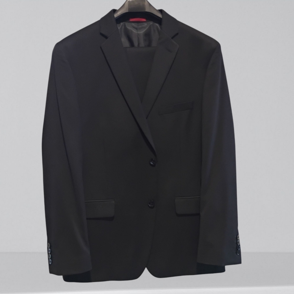 Alfani Mens Slim Fit Suit Blazer With Matching Pants & Suspenders! 42R/3… - Picture 2 of 16